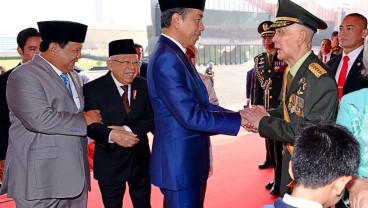 Versi Istana Soal Video Jokowi Tak Menyalami Try Sutrisno di HUT TNI