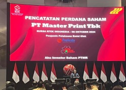 Saham Emiten Baru Master Print (PTMR) Tancap Gas Naik 12,50%