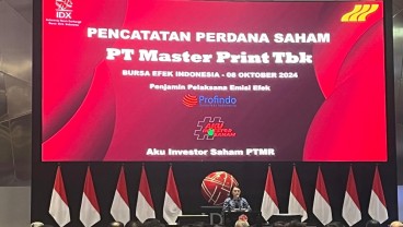 Saham Emiten Baru Master Print (PTMR) Tancap Gas Naik 12,50%