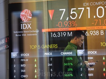 IHSG Dibuka Melemah, Saham BBCA, BMRI, hingga BBNI Turun ke Zona Merah