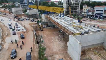 Pembangunan Flyover Sei Ladi Sudah 70%, Ditargetkan Selesai Akhir Tahun