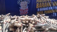 Operasi Rokok Ilegal di Kudus, 597.450 Batang Disita