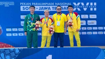 Klasemen Sementara Peparnas XVII Solo, Riau Posisi ke-3 Teratas Dengan Raihan 41 Medali