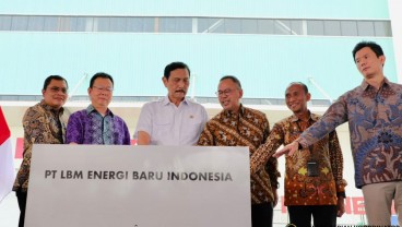 Resmikan Pabrik LFP, Luhut Pede RI Penuhi Kebutuhan Baterai EV Dunia