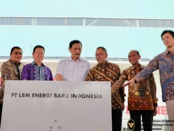 Resmikan Pabrik LFP, Luhut Pede RI Penuhi Kebutuhan Baterai EV Dunia