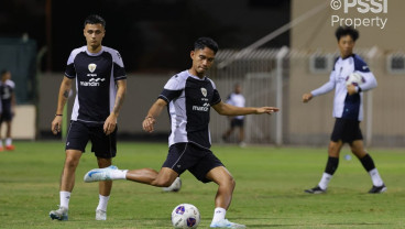 Bahrain vs Indonesia: Skuad Komplet, Garuda Geber Latihan Conditioning