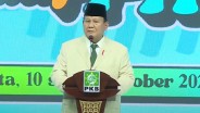 Seloroh Prabowo di Acara PKB: Pakai Dasi Hijau hingga Belum Diundang PDIP