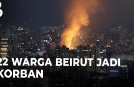 Ganas! Israel Beri Hujan Rudal di Beirut Tanpa Peringatan