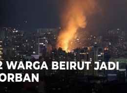 Ganas! Israel Beri Hujan Rudal di Beirut Tanpa Peringatan