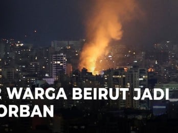 Ganas! Israel Beri Hujan Rudal di Beirut Tanpa Peringatan