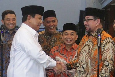 Petinggi PKS Temui Prabowo di Kertanegara