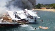 Kronologi Kebakaran Speedboat Rombongan Cagub Maluku Utara Benny Laos