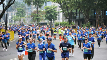Sebanyak 5.000 Peserta wondr 5K Meriahkan wondr Jakarta Running Festival 2024