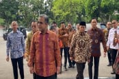 Ahmad Muzani Boyong Pimpinan MPR Temui Jokowi di Istana Merdeka