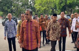 Ahmad Muzani Boyong Pimpinan MPR Temui Jokowi di Istana Merdeka