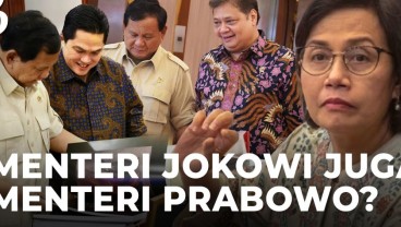 Sri Mulyani, Erick Thohir, Airlangga Hartarto Masuk Kabinet Prabowo