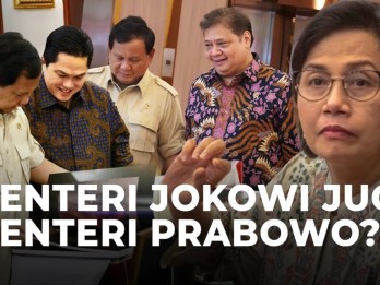 Sri Mulyani, Erick Thohir, Airlangga Hartarto Masuk Kabinet Prabowo