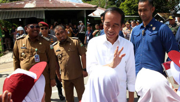 Presiden Joko Widodo Resmikan Jalan Inpres di Aceh