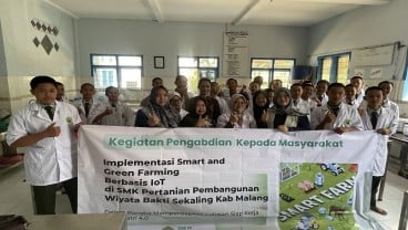 UB Dukung Siswa SMK lewat Inovasi Ternak dan Smart Farming