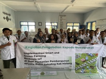 UB Dukung Siswa SMK lewat Inovasi Ternak dan Smart Farming