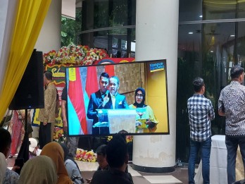 Ma'ruf Amin, JK hingga Surya Paloh Hadiri Sidang Doktoral Bahlil di UI