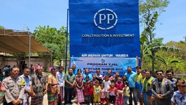 Laksanakan Program CSR/TJSL, PTPP Dukung Program Air Bersih di Kupang NTT