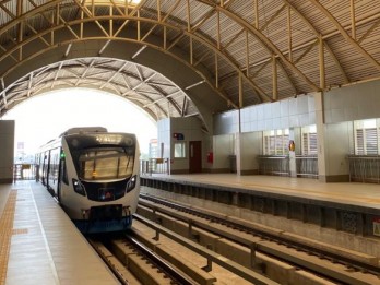 Penumpang LRT Sumsel di Triwulan III  Meningkat 5,4%