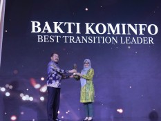 BAKTI Kominfo Raih Best Transition Leader Dalam GCG AWARDS 2024