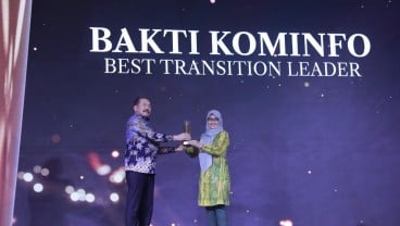 BAKTI Kominfo Raih Best Transition Leader Dalam GCG AWARDS 2024