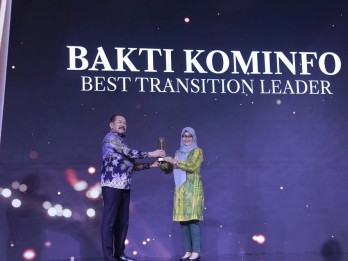 BAKTI Kominfo Raih Best Transition Leader Dalam GCG AWARDS 2024