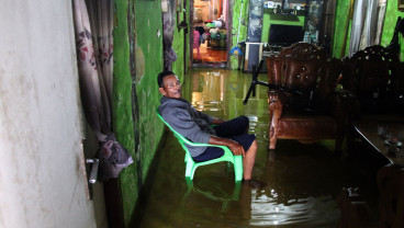 Sejumlah Kecematan di Riau Menjadi Langganan Banjir Rob