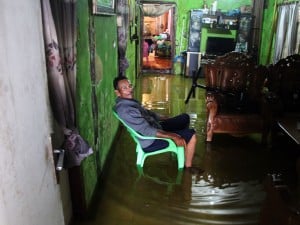 Sejumlah Kecematan di Riau Menjadi Langganan Banjir Rob