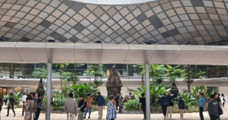 Situasi di Bandara Dhoho Kediri, Jawa Timur. ANTARA/ HO-AP Bandara Dhoho