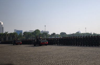 TNI-Polri Terjunkan 115.000 Personel untuk Kawal Pelantikan Prabowo-Gibran