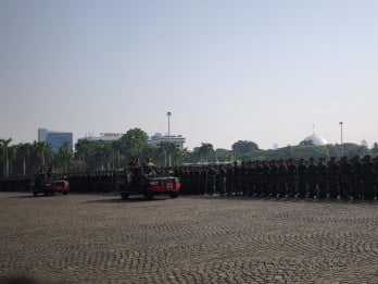 TNI-Polri Terjunkan 115.000 Personel untuk Kawal Pelantikan Prabowo-Gibran