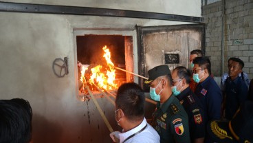 Bea Cukai Malang Musnahkan 17.474.692 Batang Rokok Ilegal