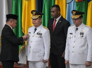 Pelantikan Pj Gubernur DKI Jakarta dan Papua Tengah