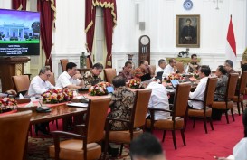 H-2 Jelang Lengser, Jokowi Ajak Menteri Kabinet Makan Siang Terakhir di Istana