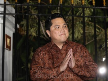 Geliat Saham MARI Erick Thohir Jelang Pelantikan Prabowo-Gibran