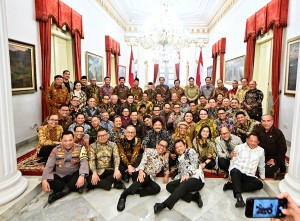 Presiden Berpamitan Dengan Jajaran Kabinet Indonesia Maju