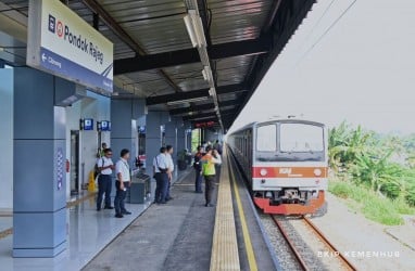 Menhub Reaktivasi Stasiun Pondok Rajeg, Target 5.000 Penumpang per Hari