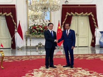 Presiden Jokowi Terima Wapres China Han Zheng Jelang Pelantikan Prabowo-Gibran