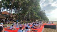 Festival Yoga di Sanur Ramai Diikuti Peserta