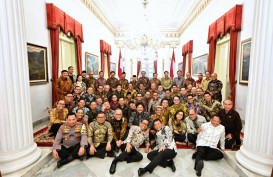 Geliat Jantung Ibu Kota di Malam Terakhir Jokowi Berkuasa