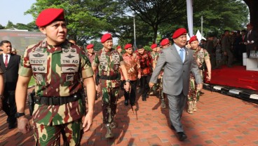 Momen Heroik Prabowo Teriak 'Komando' Bersama Prajurit Kopassus TNI