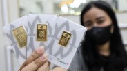 Harga Emas 24 Karat Antam Hari Ini Stagnan Rp1,5 Juta per Gram