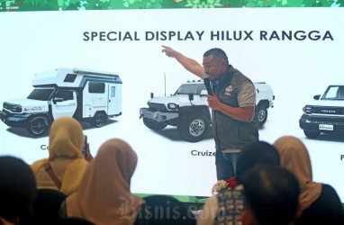 Toyota Hilux Rangga Mengaspal di Sulsel, Sasar Pelaku UMKM