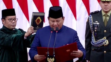 Sah Jadi Presiden, Prabowo Janji Rangkul Semua Pihak