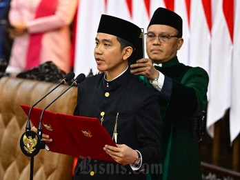 Momen Anak Sulung Jokowi Resmi Dilantik jadi Wakil Presiden Periode 2024-2029