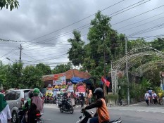 Suasana Terkini Rumah Jokowi di Solo, Ramai Pendukung dan Relawan